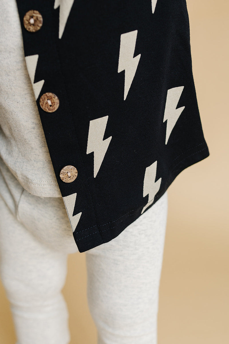 Shacket | Black Bolts