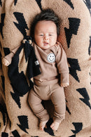 Lightning Bolt Plush Lovey | Mocha