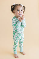 Bamboo Zip Romper | Lucky Shamrock