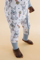 Bamboo Zip Romper | Rad Bunny