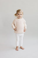 Chunky Knit Sweater | Vanilla
