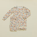 Bamboo Two Piece Set | Fall Flowers