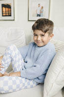 Chunky Knit Sweater | Blue