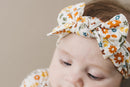 Bamboo Headband | Fall Flowers
