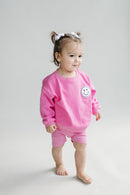 Biker Shorts Set | Pink