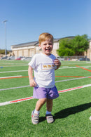 Boys Purple Tiger Smocked Short Set – LSU-Inspired Boys Game Day Outfit | The Prissy Pelican Boutique Bossier City, LA