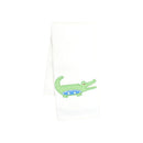 Alligator Appliqued Burp