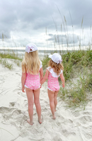 Palm Tree Bow Baseball Hat (Baby/Toddler, Youth)