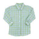 Bluegrass Check Alton Shirt – Classic Boys Button Down for Fall