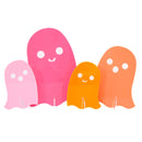 Acrylic Ghosts - Pink Coral Set
