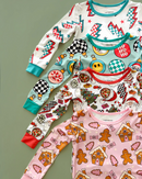 Bamboo Two Piece Set | Retro Christmas