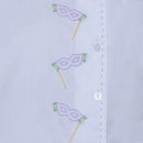 Mardi Gras Mask Diaper Set-Girl