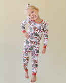 Bamboo Two Piece Set | Retro Christmas