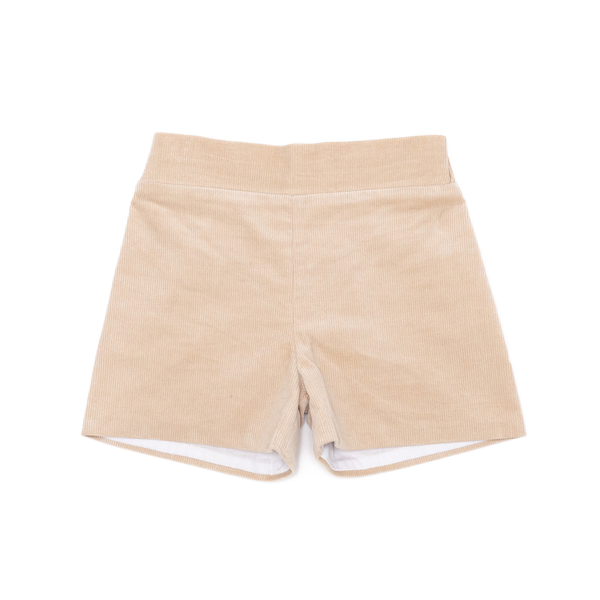 Robert Shorts in King's Way Khaki Corduroy