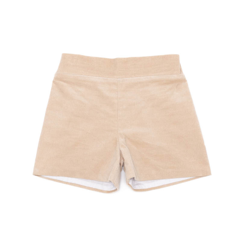 Robert Shorts in King's Way Khaki Corduroy
