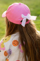 Sun Love Bow Baseball Hat (Girls)