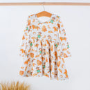 Cookie Roundup Cotton Twirl Dress