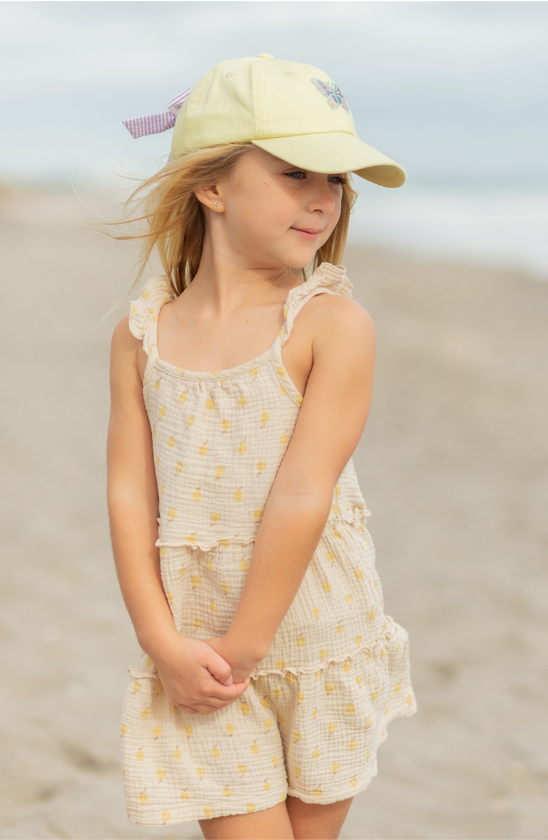 Butterfly Bow Baseball Hat (Youth, Junior)