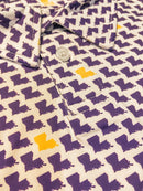 Louisiana State Polo – Purple & Gold Boys Performance Shirt