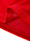 Christmas Red Velvet Girls Dress