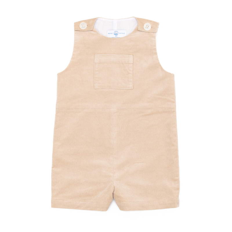 Oliver Overalls in King's Way Khaki Corduroy
