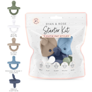 Ryan & Rose Cutie PAT Starter Kit – Pacifier & Teether Gift Set for Babies