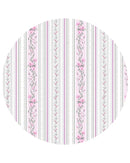 Josephine Ruffled Zippered Footie – Bamboo Baby Sleeper with Floral Print & Heart Grips