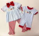 Chick-fil-A Inspired Kids Meal Boys Romper