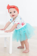 SALE Rainbow Grooves Tutu Bodysuit