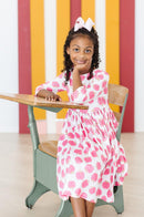 SALE Apple of My Eye 3/4 Sleeve Pocket Twirl Dress