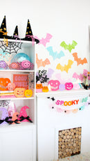 Rainbow Paper Bat Placemats