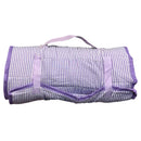 Jane Marie Purple Seersucker Kids Roll-Up Nap Mat with Blanket & Pillow | Toddler Daycare & Preschool Sleeping Mat | Kindergarten Nap Mat | Bossier City, LA