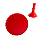 Red Melamine Pedestal Cake Stand