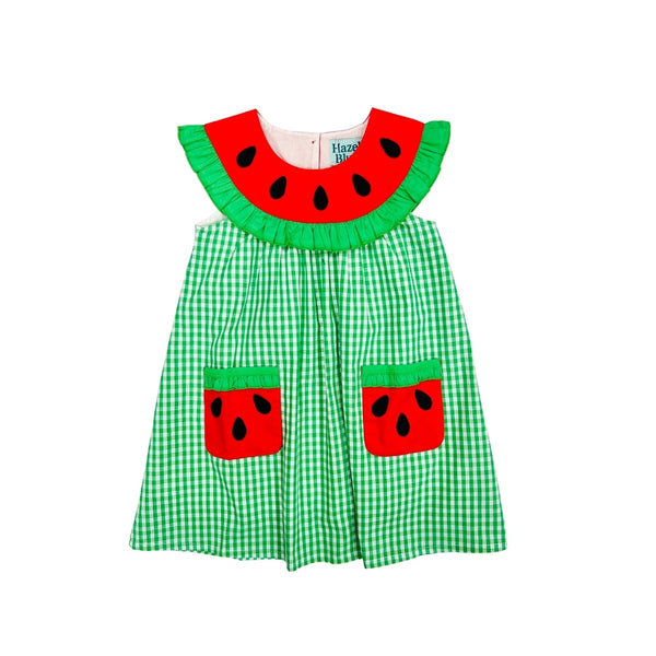 PRE ORDER - Hazel Blue Watermelon Dress