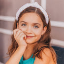 Kids Knot Headband - Rainbow Sequin Knotted Hair Accessories