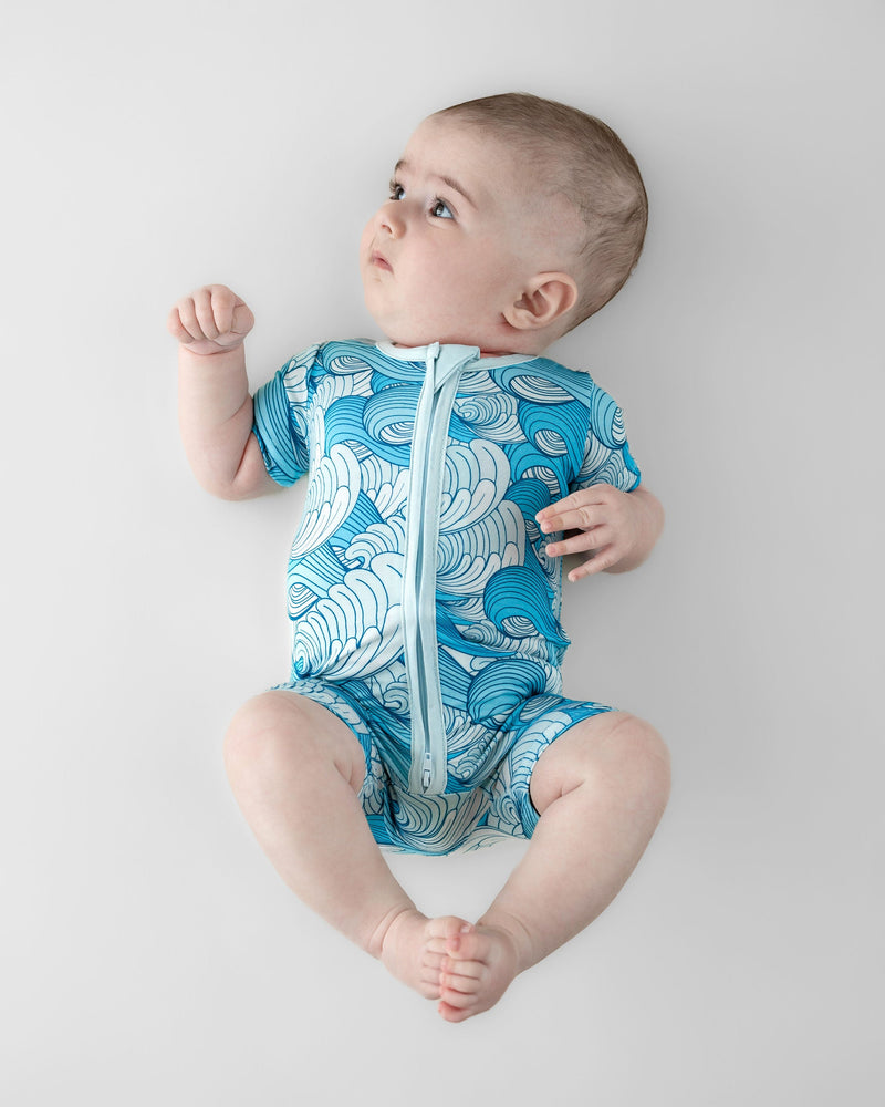 Bamboo Shorty Romper | Delmar