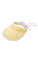 Sconset Straw Bow Visor (Youth/Junior)