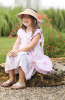 Sconset Straw Bow Visor (Youth/Junior)