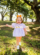 Duck, Duck, Ghost! Smocked Halloween Outfit – Custom Smocked Dress for Baby & Toddler Girls
