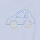 Blue Car Diaper Set