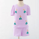 Mermaid Sequin Girls Set