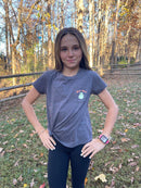 Spooky Vibe Glow-in-the-Dark Tween Halloween Graphic Tee