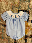 Boogie Girl Bubble– Smocked Cowgirl Boot Bubble