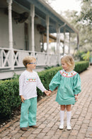 Candy Cane Lane Trey Pant Set – Boys Christmas Outfit