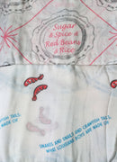 Louisiana Baby Girl Muslin Swaddle Receiving Blanket