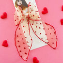 POINTED BIG BELLE CLIP: chiffon kissy