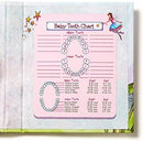 Baby Tooth Fairy Keepsake Book & Tooth Album – Baby Teeth Memory Book with Tooth Storage Organizer