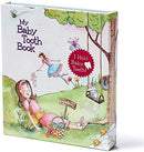 Baby Tooth Fairy Keepsake Book & Tooth Album – Baby Teeth Memory Book with Tooth Storage Organizer