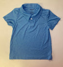 Light Blue Topo Polo – Boys Performance Shirt