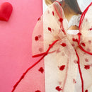 POINTED BIG BELLE CLIP: chiffon kissy